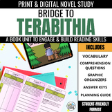 Bridge to Terabithia Book Unit: Comprehension & Vocabulary