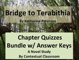 Bridge to Terabithia Chapter Quizzes Bundle