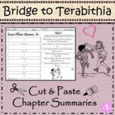 Bridge to Terabithia Cut and Paste Chapter Summaries Chron