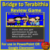 Bridge to Terabithia  Game Test Review Activity for PowerP