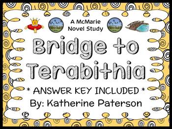 Preview of Bridge to Terabithia (Katherine Paterson) Novel Study / Comprehension (33 pages)