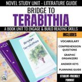 Bridge to Terabithia Novel Study Comprehension Questions &