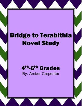 Preview of Bridge to Terabithia Novel Study