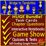 Bridge to Terabithia Novel Study Unit Test, Activities Cha