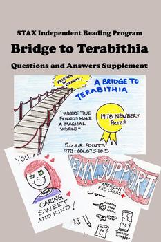 Preview of Bridge to Terabithia STAX Independent Reading Program Supplement for GATE