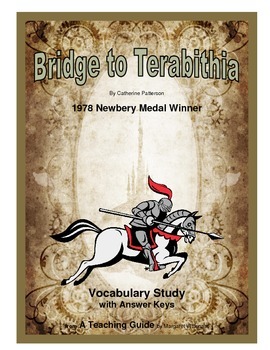 Preview of Bridge to Terabithia Vocabulary Study