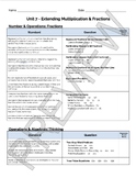 Bridges 3rd Grade Standards Based Post-Assessment Cover Sh