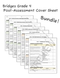 Bridges 4th Grade Standards Based Post-Assessment Cover Sh