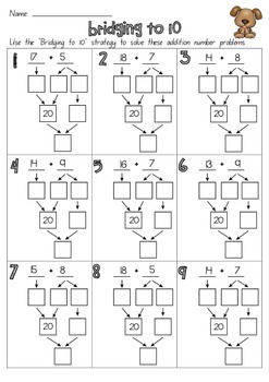 Bridging to 10 by Coconut Ideas | Teachers Pay Teachers