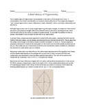 Brief History of Trigonometry