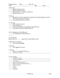 Brigance Checklist and Score Sheet