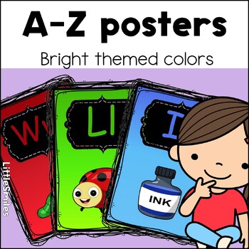 Preview of Bright ABCs! Circle time ABCs