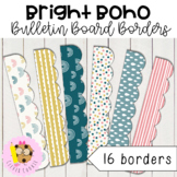 Bright Boho Theme Classroom Decor Bulletin Board Borders