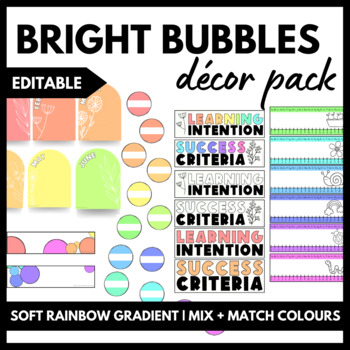 Preview of Bright Bubbles Décor Bundle