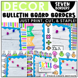 Bulletin Board Borders- Bright Classroom Decor