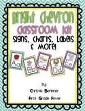 Bright Chevron Classroom Kit