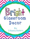 Bright Classroom Decor Bundle