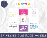 Bright Color Classroom Decor, Growth Mindset Bulletin Boar