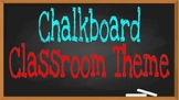 Bright Colors - Chalkboard classroom theme