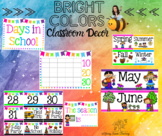 Bright Colors Classroom Decor Bundle || Class Decor || Cla