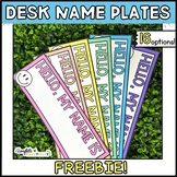 Bright Desk Name Plates