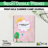 Bright Doodle Summer Camp Journal Preteen Teen Middle Grad