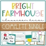 Bright Farmhouse Decor Editable Bundle