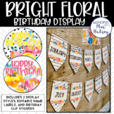 Bright Floral Birthday Display