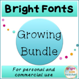 Bright Fonts Growing Bundle