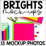 Bright Mockup Images | Neon Mock-up Photos | Styled Photography