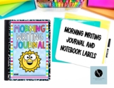 Bright Morning Work Journal Labels