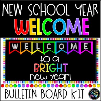 Preview of Bright New Year Bulletin Board | Welcome Bulletin Board | Bright New Year Board