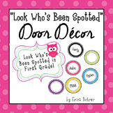 Door Decor: Bright and Owls