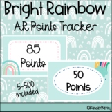 Bright Rainbow AR Book Points Track Display