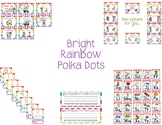 Bright Rainbow Polka Dots Bundle