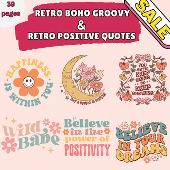 Daily Affirmation Stickers, 24 Digital Stickers SVG bundle, - Inspire Uplift