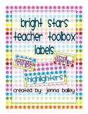 Bright Stars Teacher Toolbox Labels