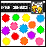 Bright Sunbursts Clip Art Mega Bundle FREEBIE