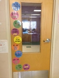 Bright and Cheerful "In This Classroom, We..." Signs