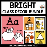 Bright and White Classroom Decor Bundle