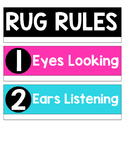 Brightly Colored Rug Rules