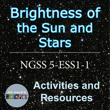 Preview of Brightness of Stars Activities Earth's Place in the Universe 5th Grade Science