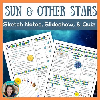 Preview of Brightness of the Sun and Other Stars - Science Notes, Slideshow, Quiz, & CER