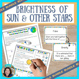 Brightness of the Sun & Other Stars Sketch Notes & Game Bu