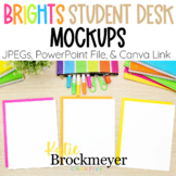 Brights Student Desk Mockups