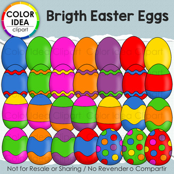 Preview of Brigth Easter Eggs