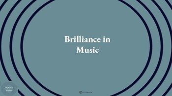Preview of Brilliance in Music of people with Special Needs