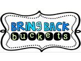 Bring Back Book Buckets