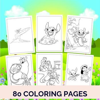 Bring Characters to Life: Lilo and Stitch Coloring Pages at Your Fingertips