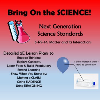 Preview of Bring On the Science! (5-PS1-1) Complete Lessons and Activities